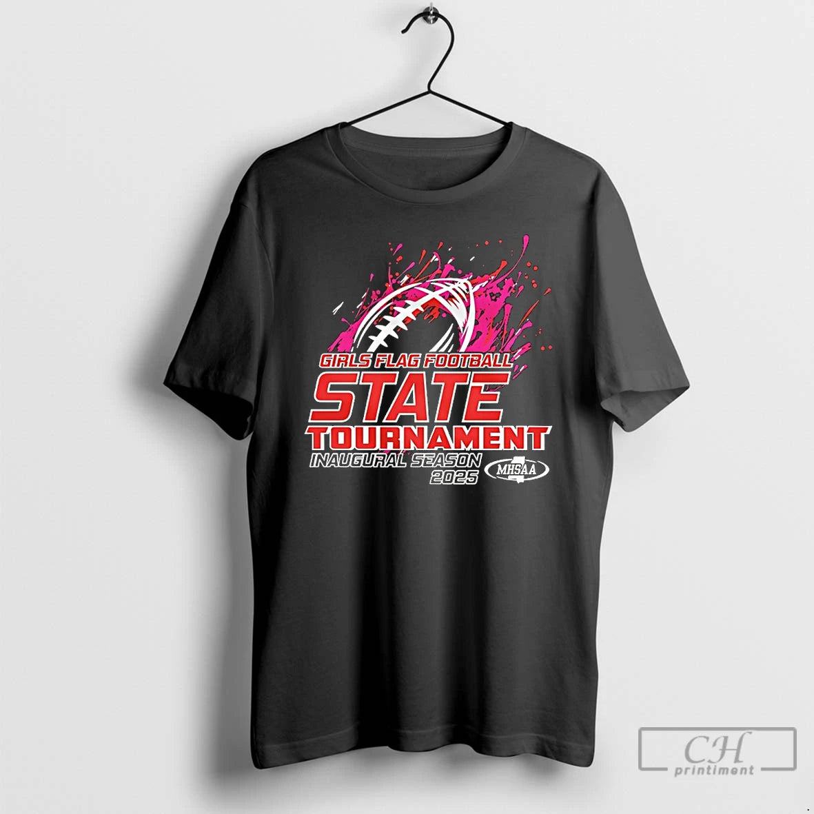 Classic 2025 Mhsaa Girls Flag Football State Tournament T-Shirts, Hoodie, Sweatshirt | AU01DripNestTees.com