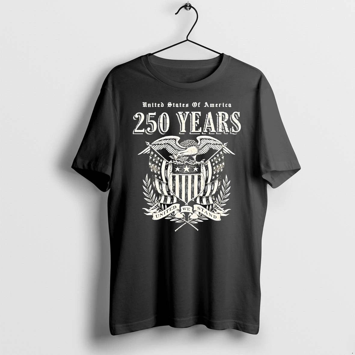 Classic 250 Years United We Stand Usa Shirts Sweater