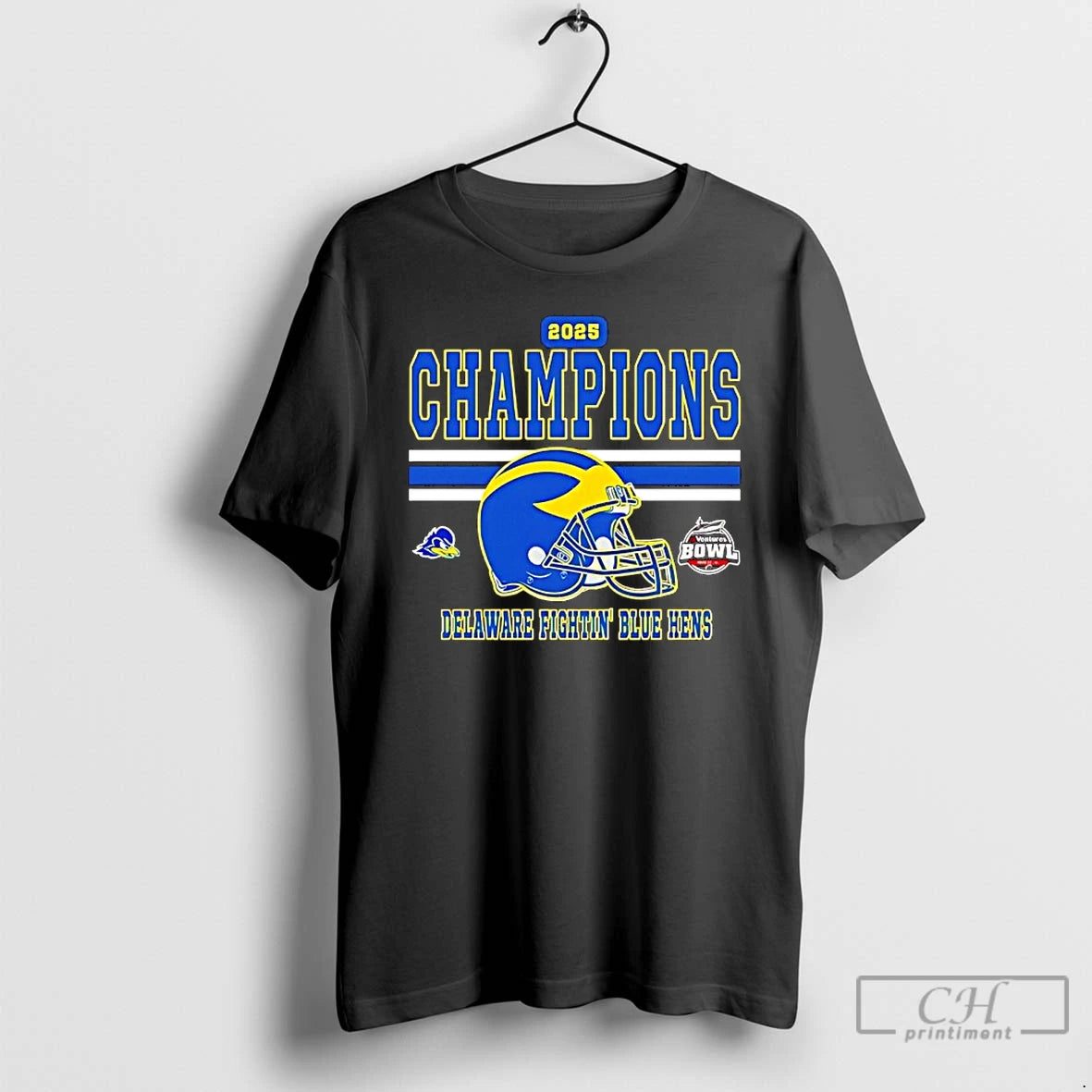 Classic 68 Ventures Bowl Champions 2025 Delaware Fightin Blue Hens T-Shirts, Hoodie, Sweatshirt | AU01DripNestTees.com