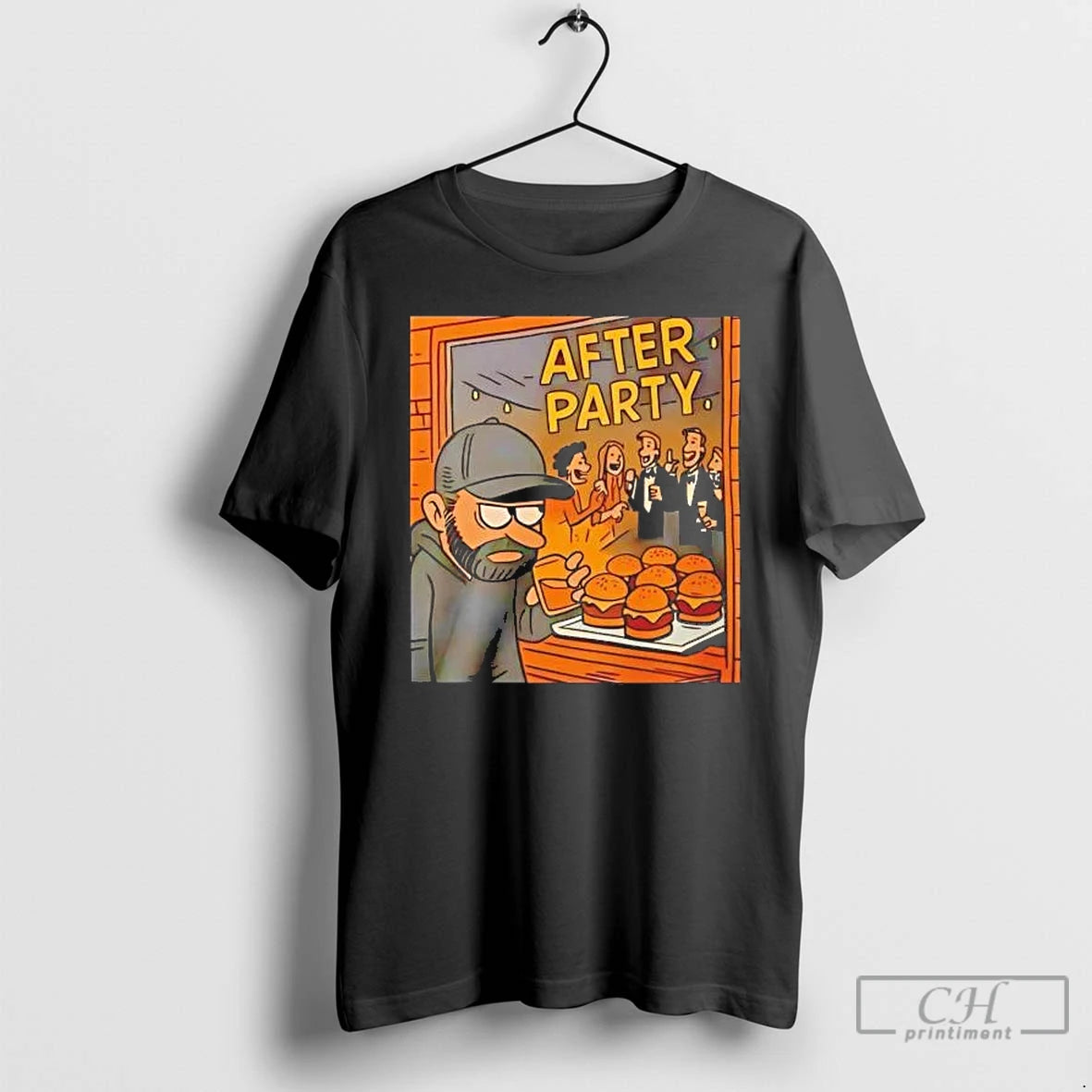 Classic After Party Burger T-Shirts, Hoodie, Sweatshirt | AU01DripNestTees.com