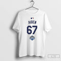 Classic Aiden 67 Back To Back Champs World Champions T-Shirts, Hoodie, Sweatshirt | AU01DripNestTees.com