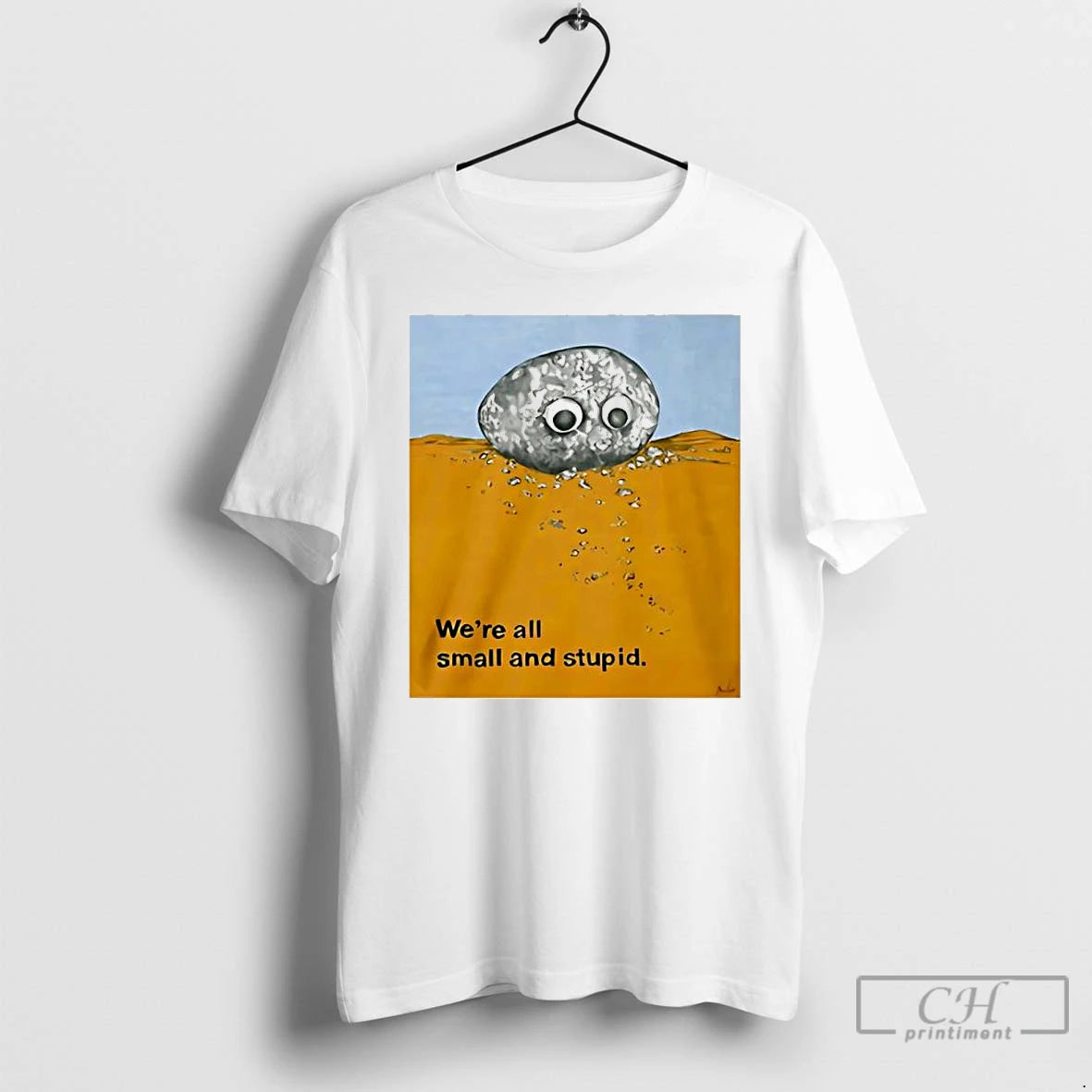 Classic Alex Rochon Wearing Were All Small And Stupid T-Shirts, Hoodie, Sweatshirt | AU01DripNestTees.com