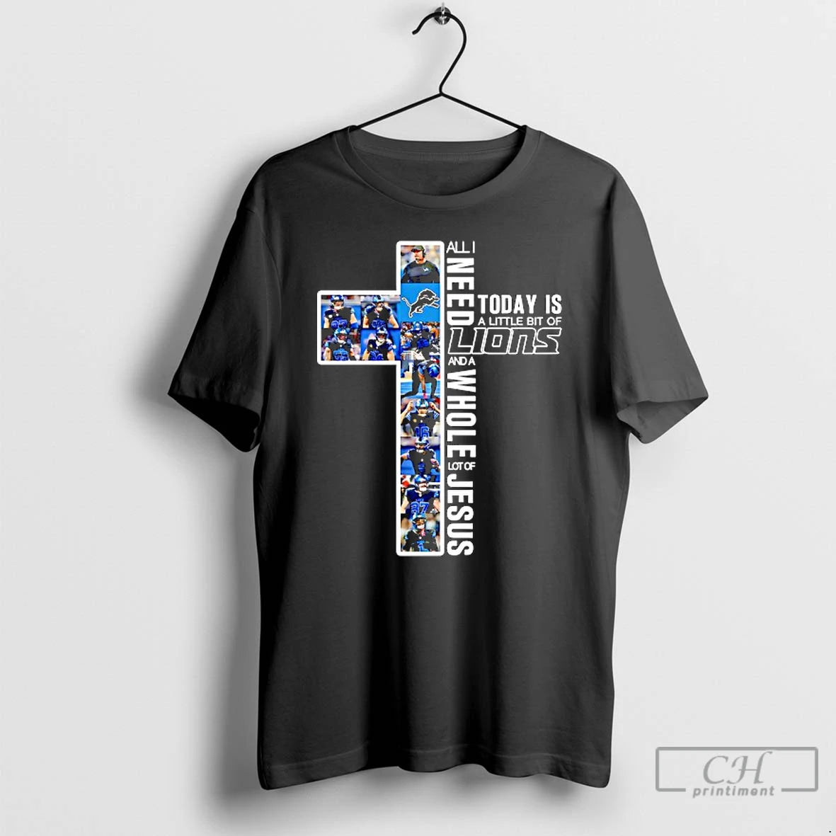 Classic All I Need Today Is A Little Bit Of Detroit Lions And A Whole T-Shirts, Hoodie, Sweatshirt | AU01DripNestTees.com