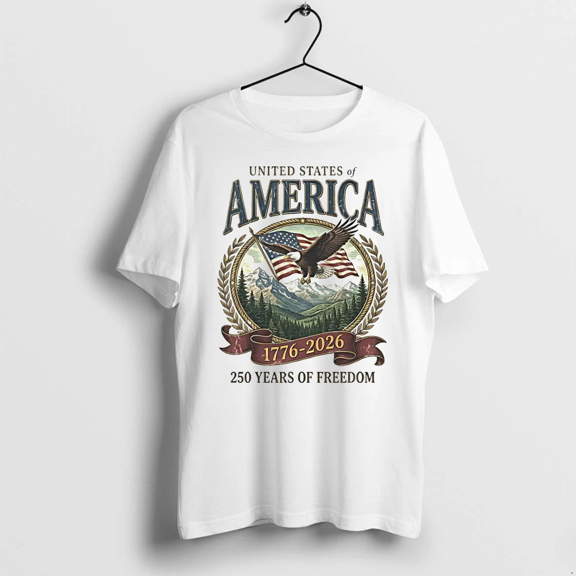 Classic America 250th Anniversary 250 Years Of Freedom 90s Graphic Style Shirts Sweater