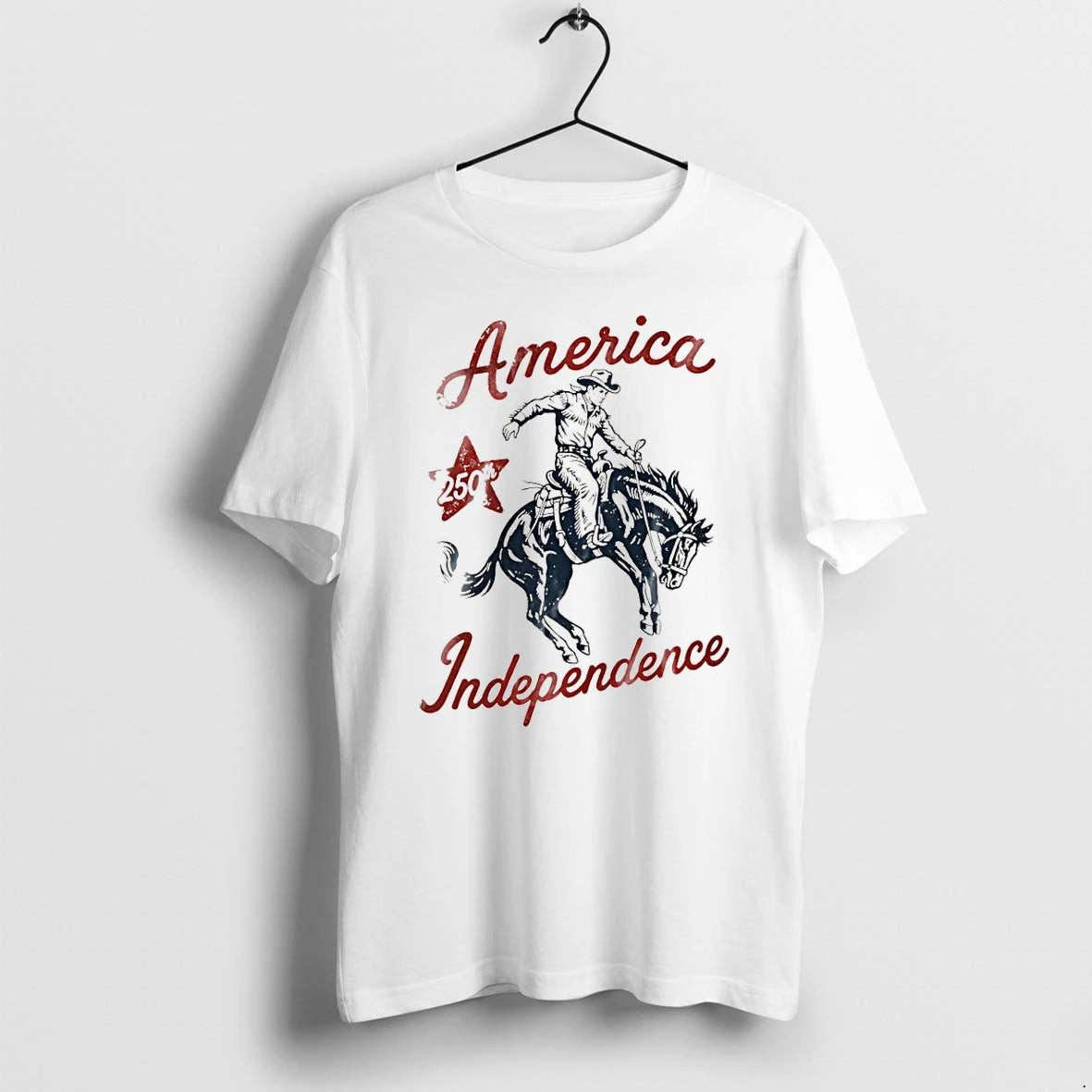 Classic America Independence Cowboy Usa 250th Anniversary Independence Day Shirts Sweater