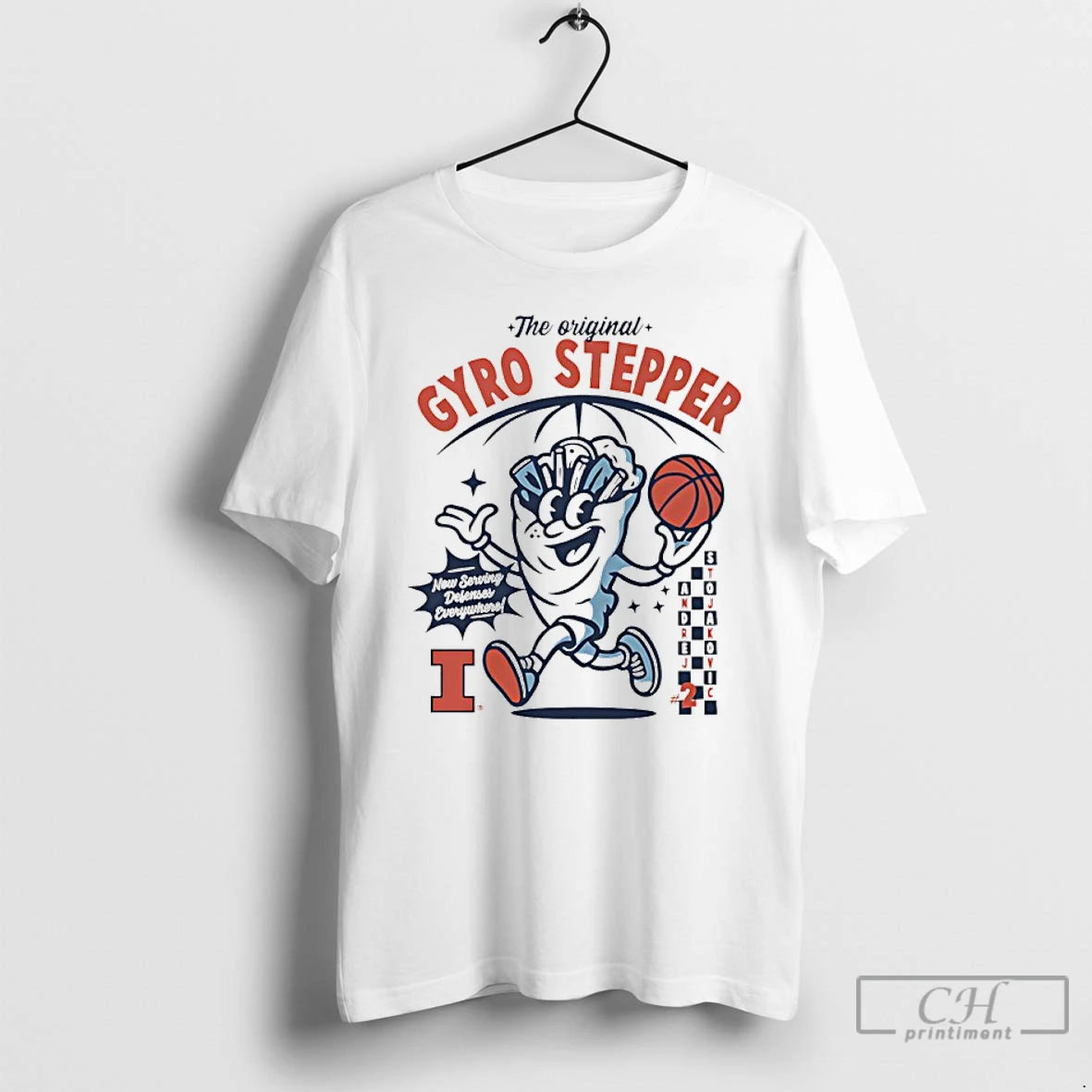 Classic Andrej Stojakovic Illinois Fighting Illini The Gyro Stepper T-Shirts, Hoodie, Sweatshirt | AU01DripNestTees.com