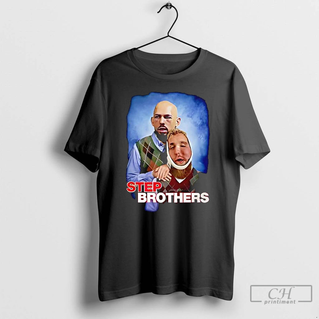 Classic Andrew Tate Jake Paul Step Brothers T-Shirts, Hoodie, Sweatshirt | AU01DripNestTees.com