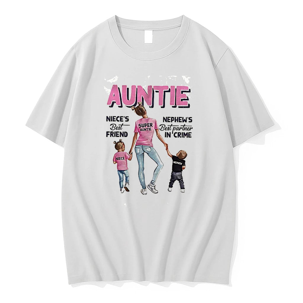 Classic Auntie Nieces Best Friend Nephews Best Partner In Crime Shirts Sweater