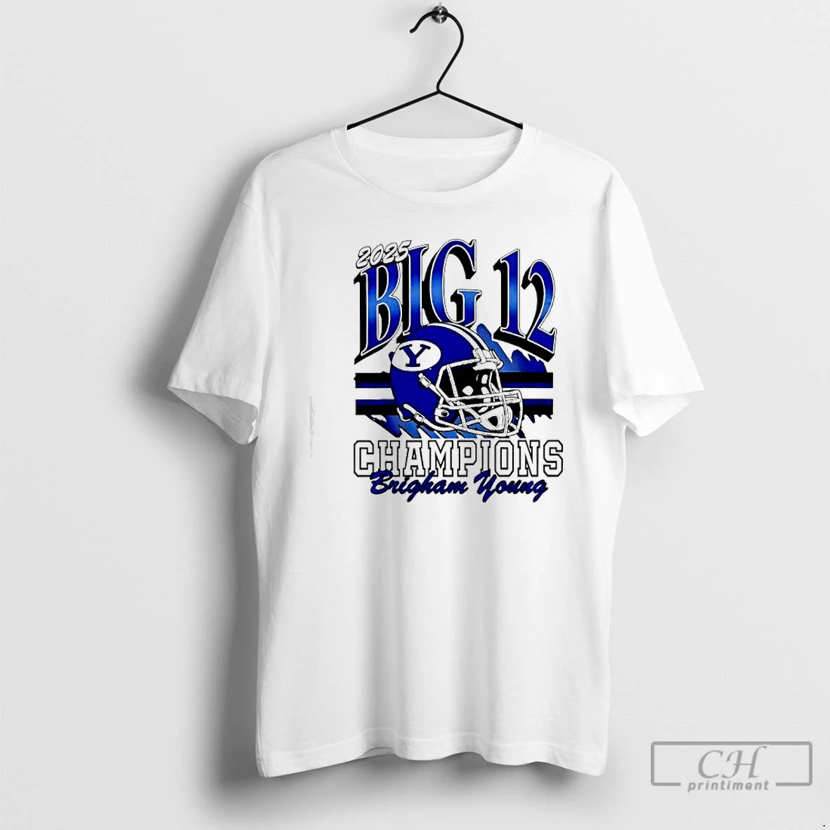Classic Byu Cougars Football 2025 Big 12 Conference Champs T-Shirts, Hoodie, Sweatshirt | AU01DripNestTees.com