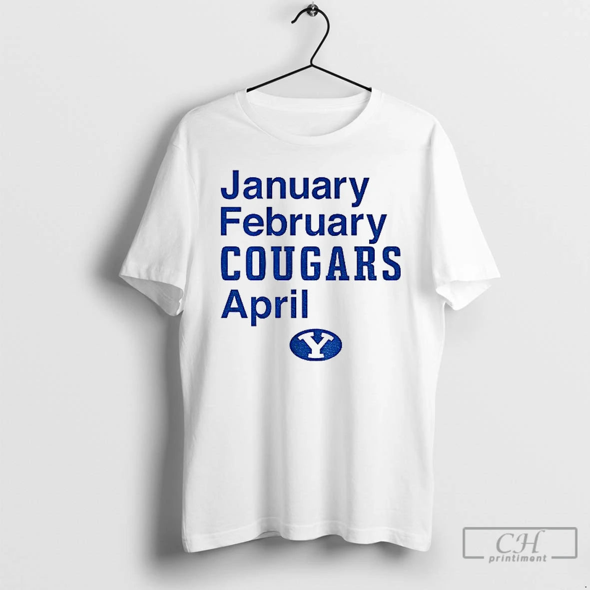 Classic Byu Cougars January February Cougars April 2025 T-Shirts, Hoodie, Sweatshirt | AU01DripNestTees.com