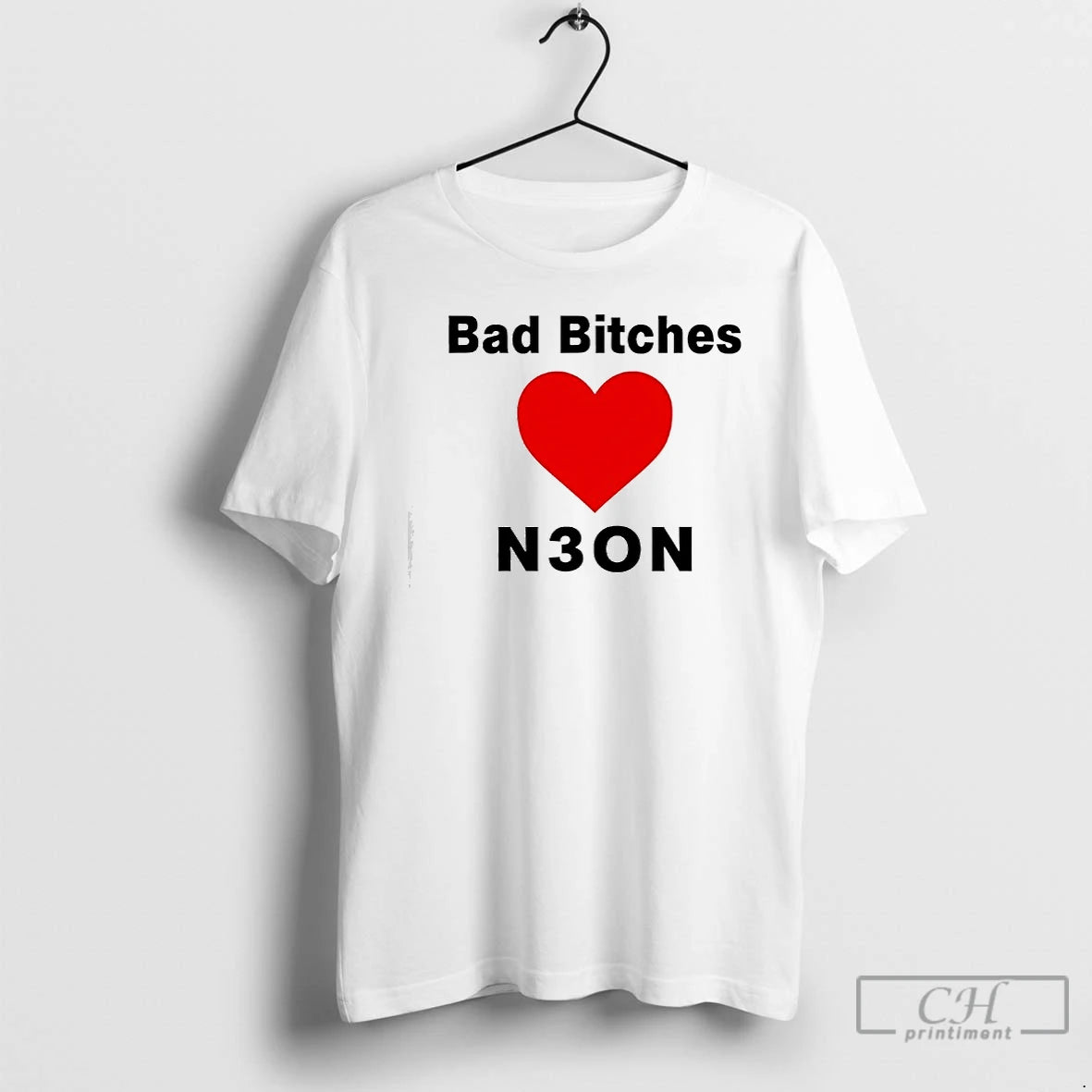 Classic Bad Bitches Love Neon T-Shirts, Hoodie, Sweatshirt | AU01DripNestTees.com