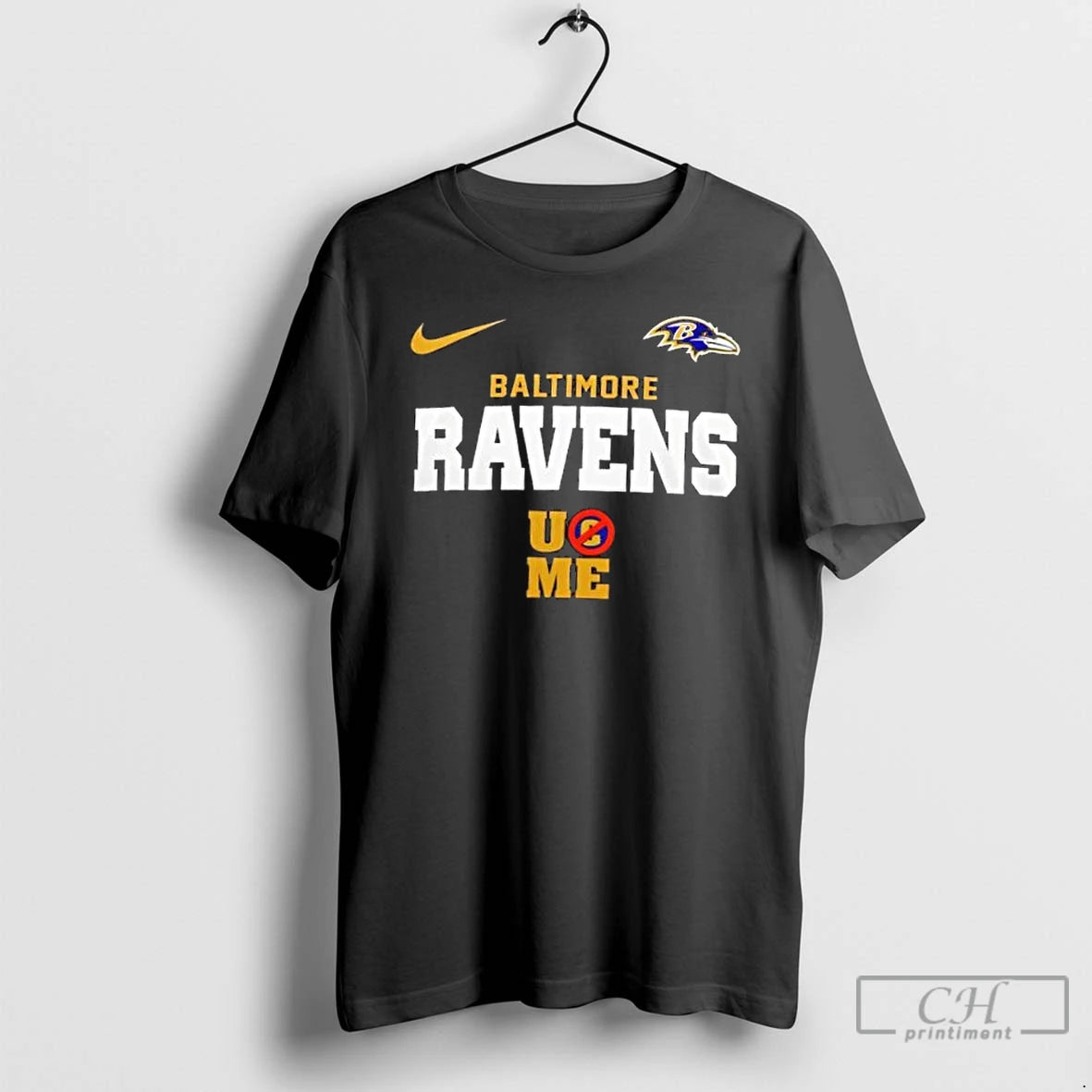 Classic Baltimore Ravens X Ucme John Cena Never Give Up T-Shirts, Hoodie, Sweatshirt | AU01DripNestTees.com