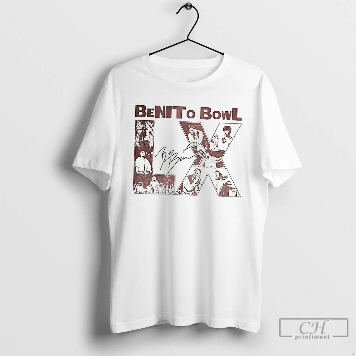 Classic Benito Bowl 2026 Football Lix Bad Bunny Signature T-Shirts, Hoodie, Sweatshirt | AU01DripNestTees.com