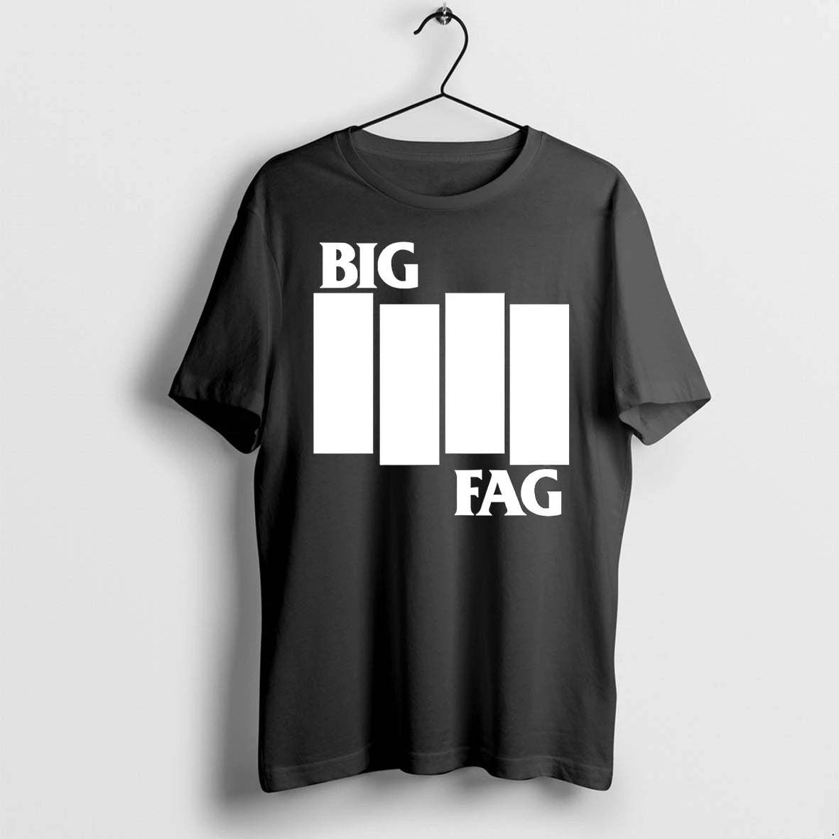 Classic Big Fag Black Flag Parody 2026 Shirts Sweater