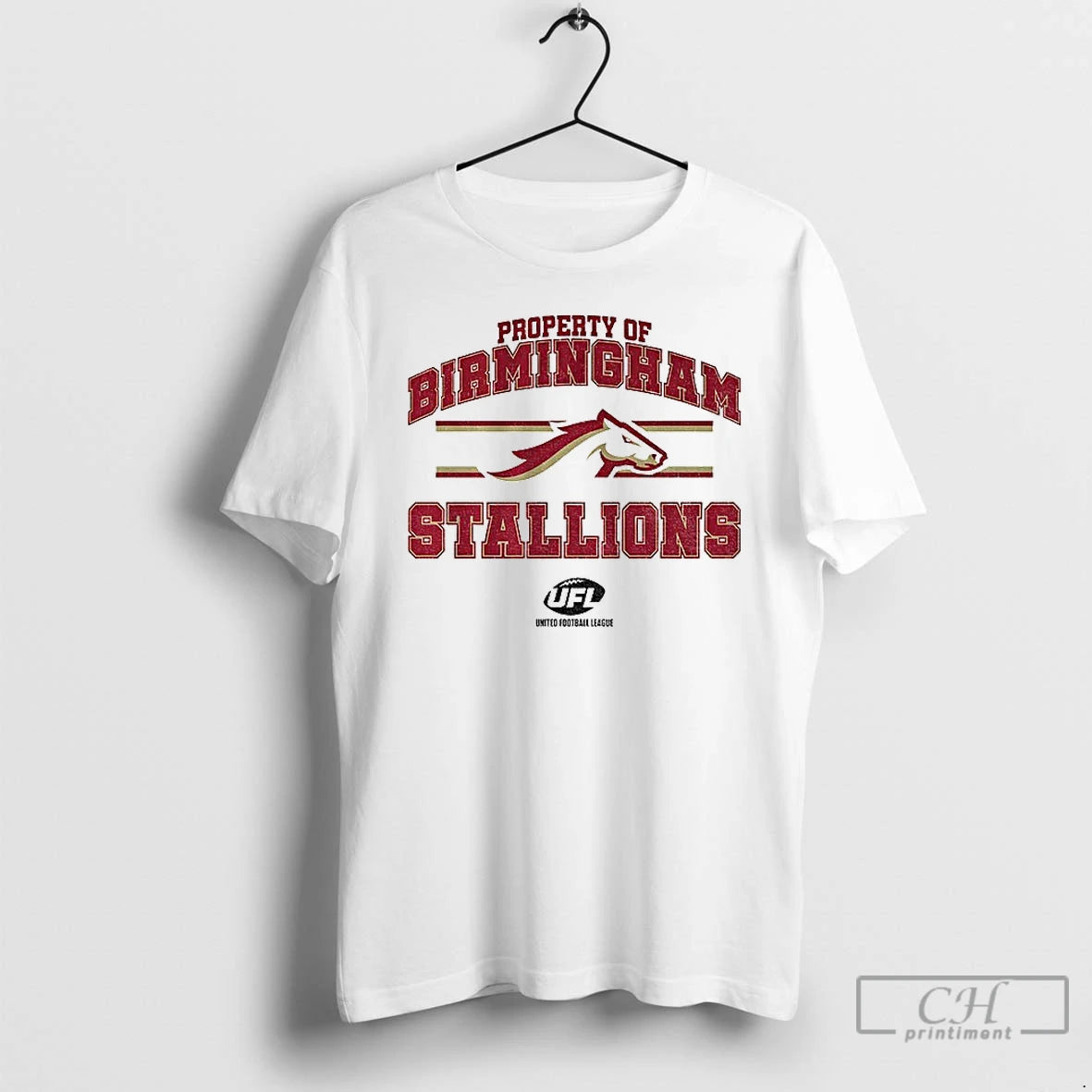 Classic Birmingham Stallions United Football League Property Of Birmingham Stallions T-Shirts, Hoodie, Sweatshirt