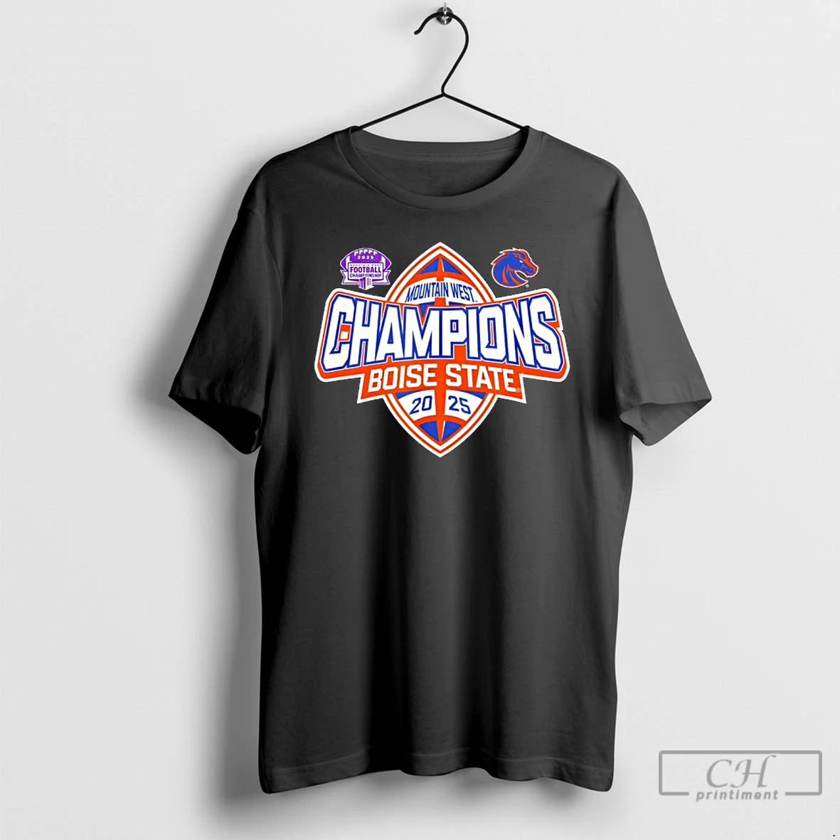 Classic Boise State Broncos Mountain West Champs 2025 Football T-Shirts, Hoodie, Sweatshirt | AU01DripNestTees.com