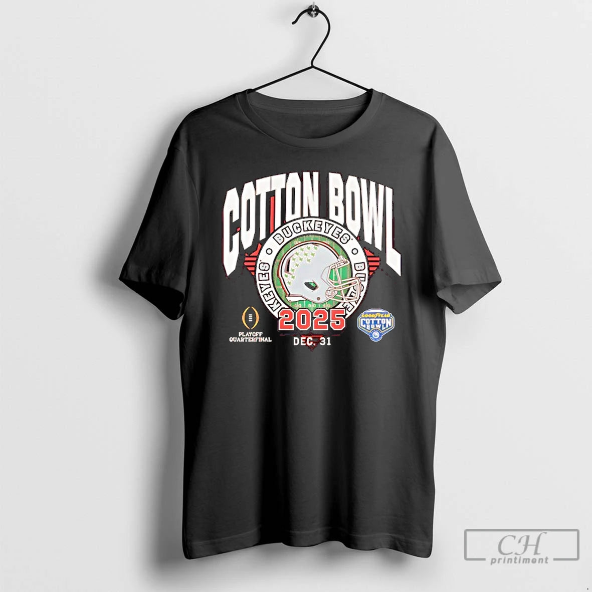 Classic Buckeyes Goodyear Cotton Bowl Classic 2025 T-Shirts, Hoodie, Sweatshirt | AU01DripNestTees.com