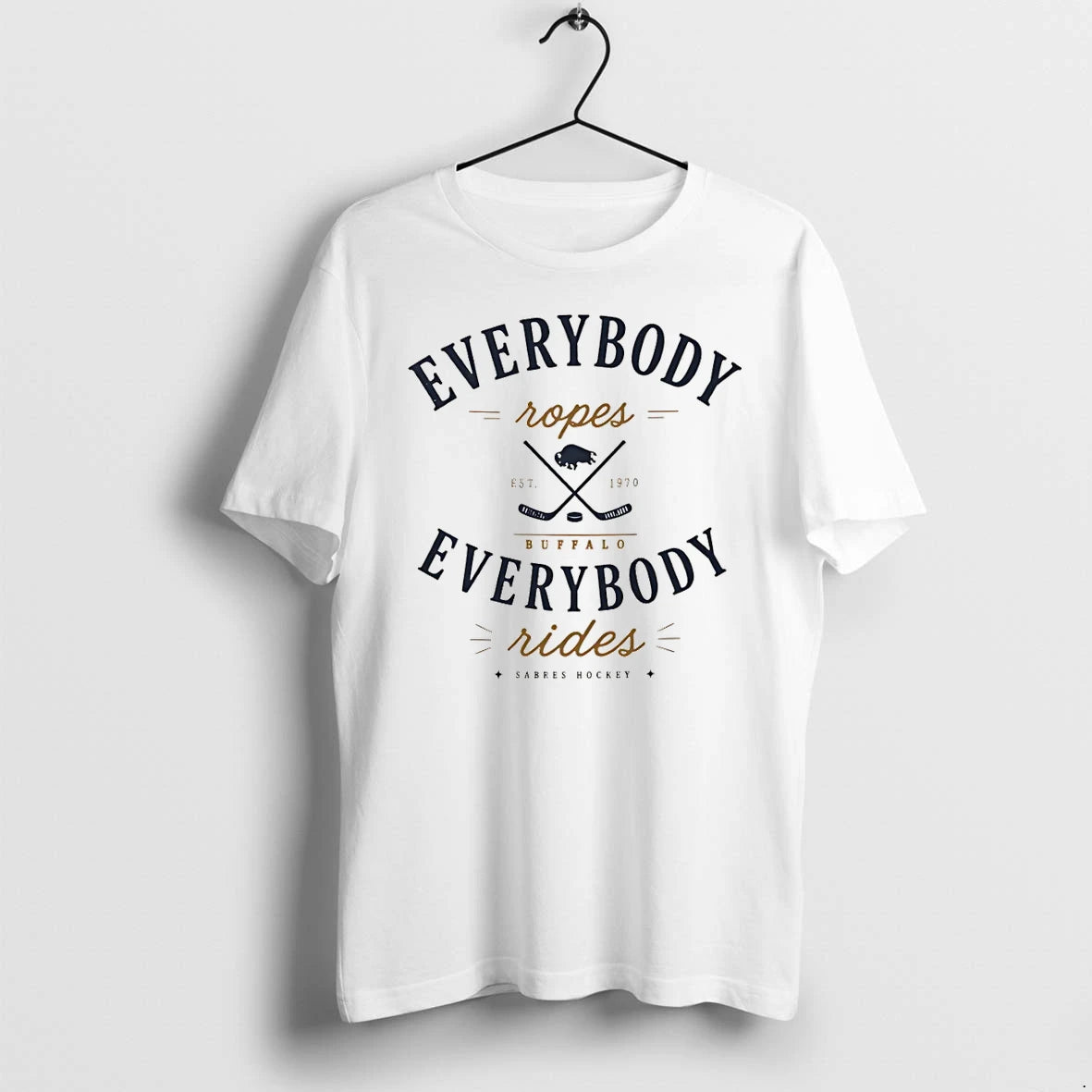 Classic Buffalo Sabres Everybody Ropes Everybody Rides Hockey Shirts Sweater