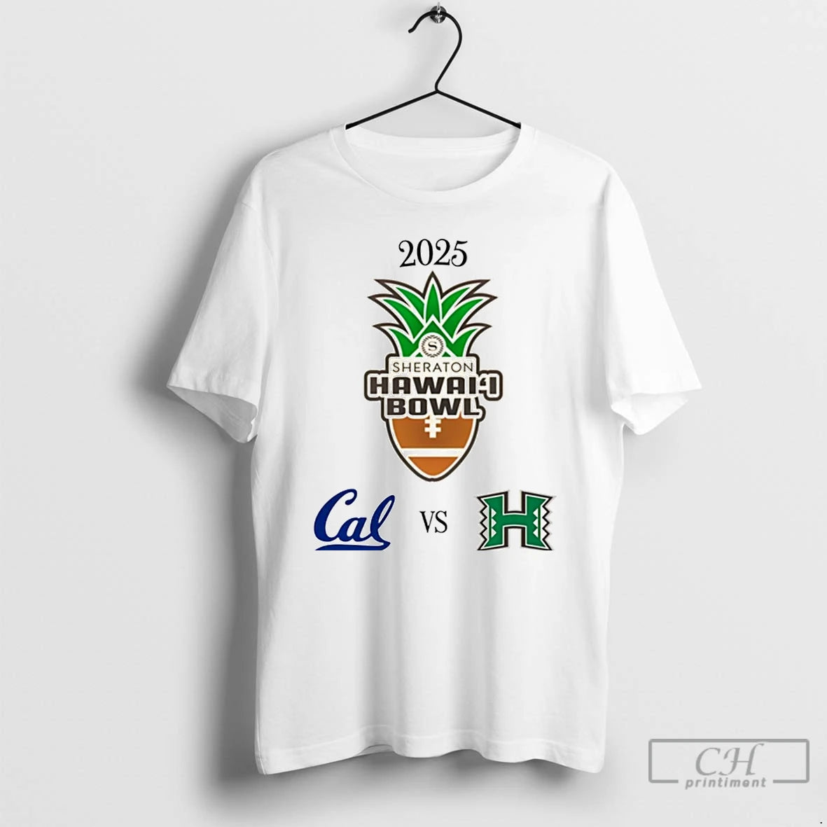 Classic California Golden Bears Vs Hawaii Rainbow Warriors 2025 Hawaii Bowl T-Shirts, Hoodie, Sweatshirt
