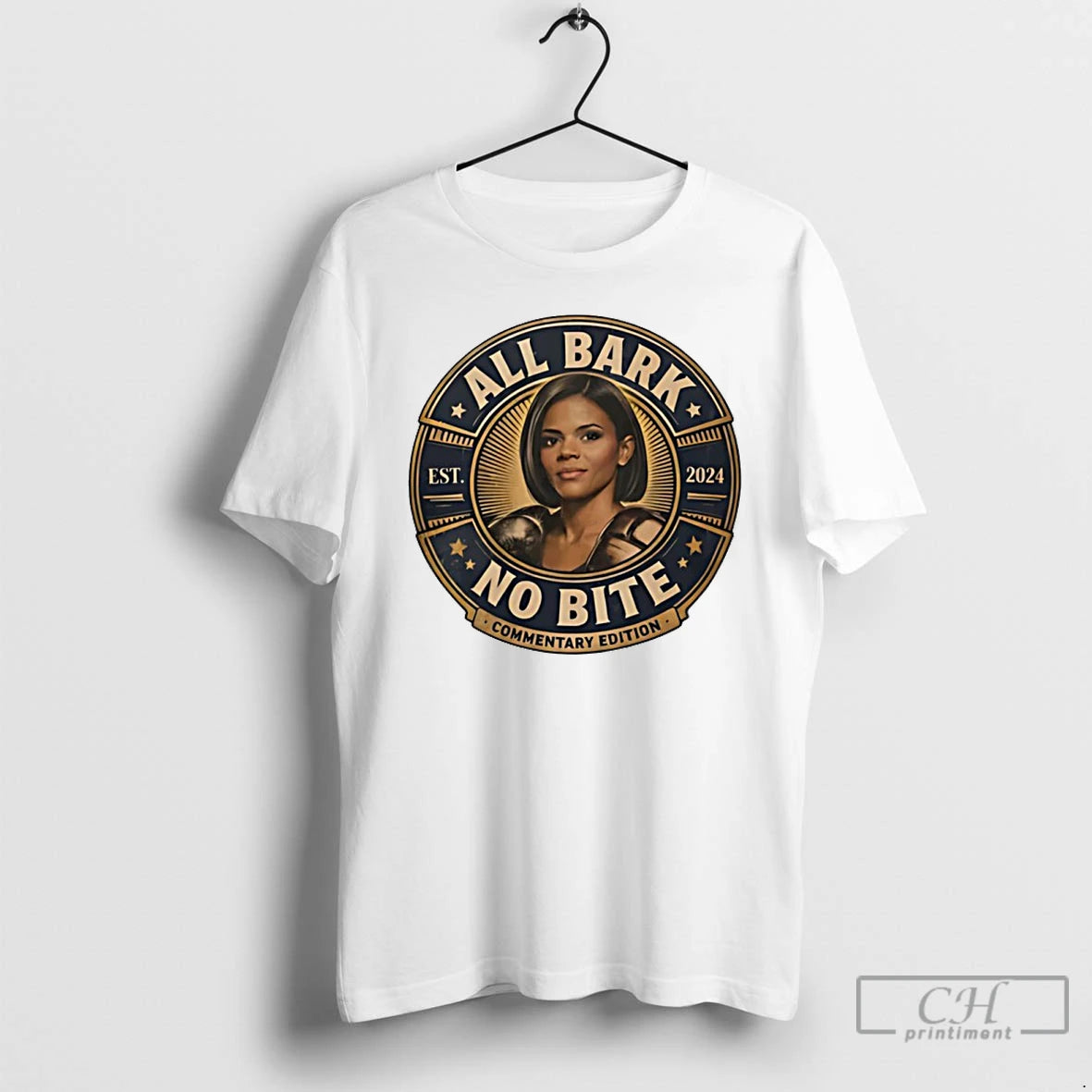 Classic Candace Owens All Bark No Bite T-Shirts, Hoodie, Sweatshirt | AU01DripNestTees.com