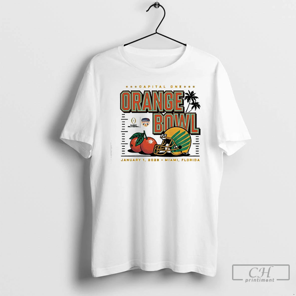 Classic Capital One Orange Bowl Cfp January 1 2026 Miami Florida T-Shirts, Hoodie, Sweatshirt | AU01DripNestTees.com