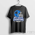 Classic Carolina Panthers Nfc South 2025 Champions T-Shirts, Hoodie, Sweatshirt | AU01DripNestTees.com