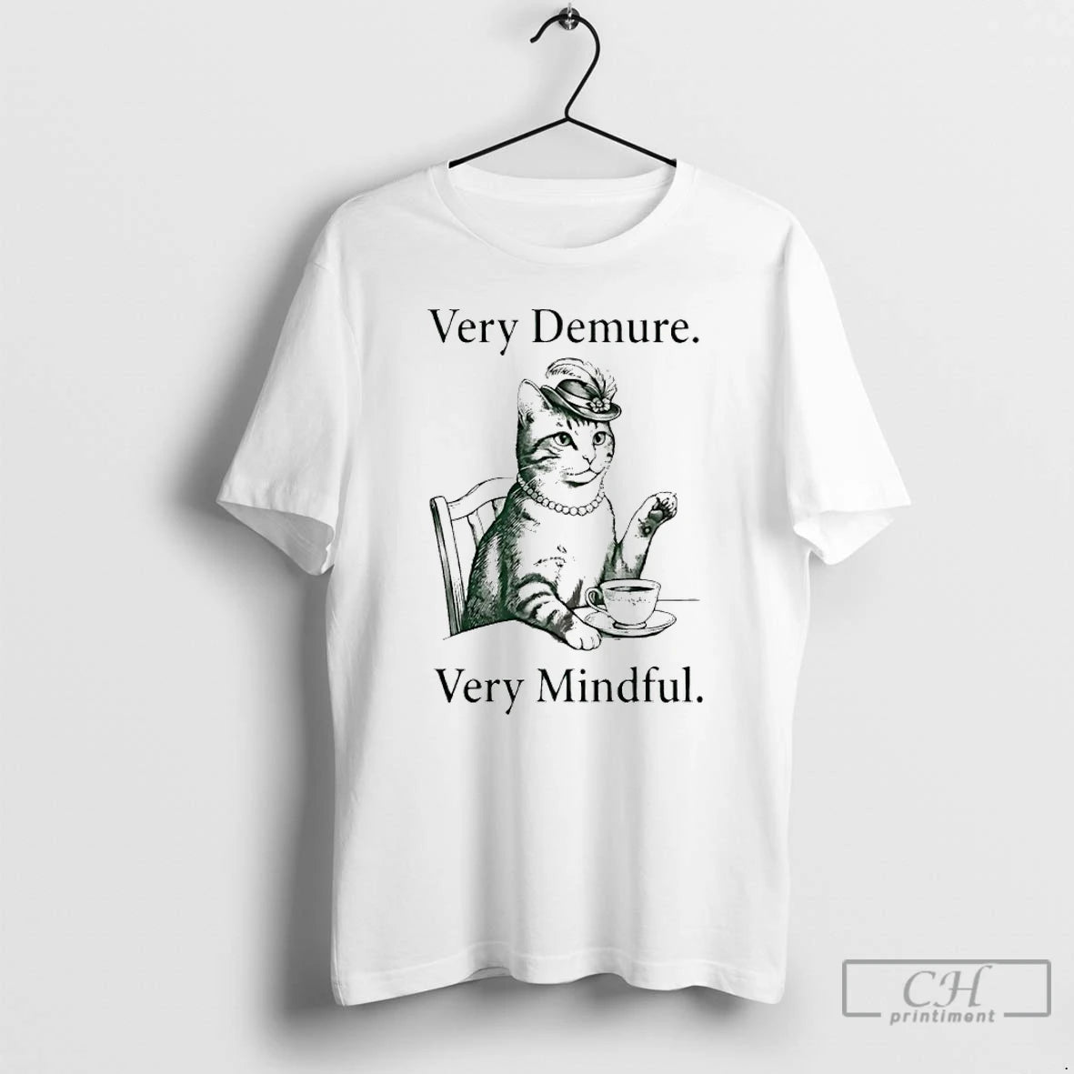 Classic Cat Lady Very Demure Very Mindful T-Shirts, Hoodie, Sweatshirt | AU01DripNestTees.com