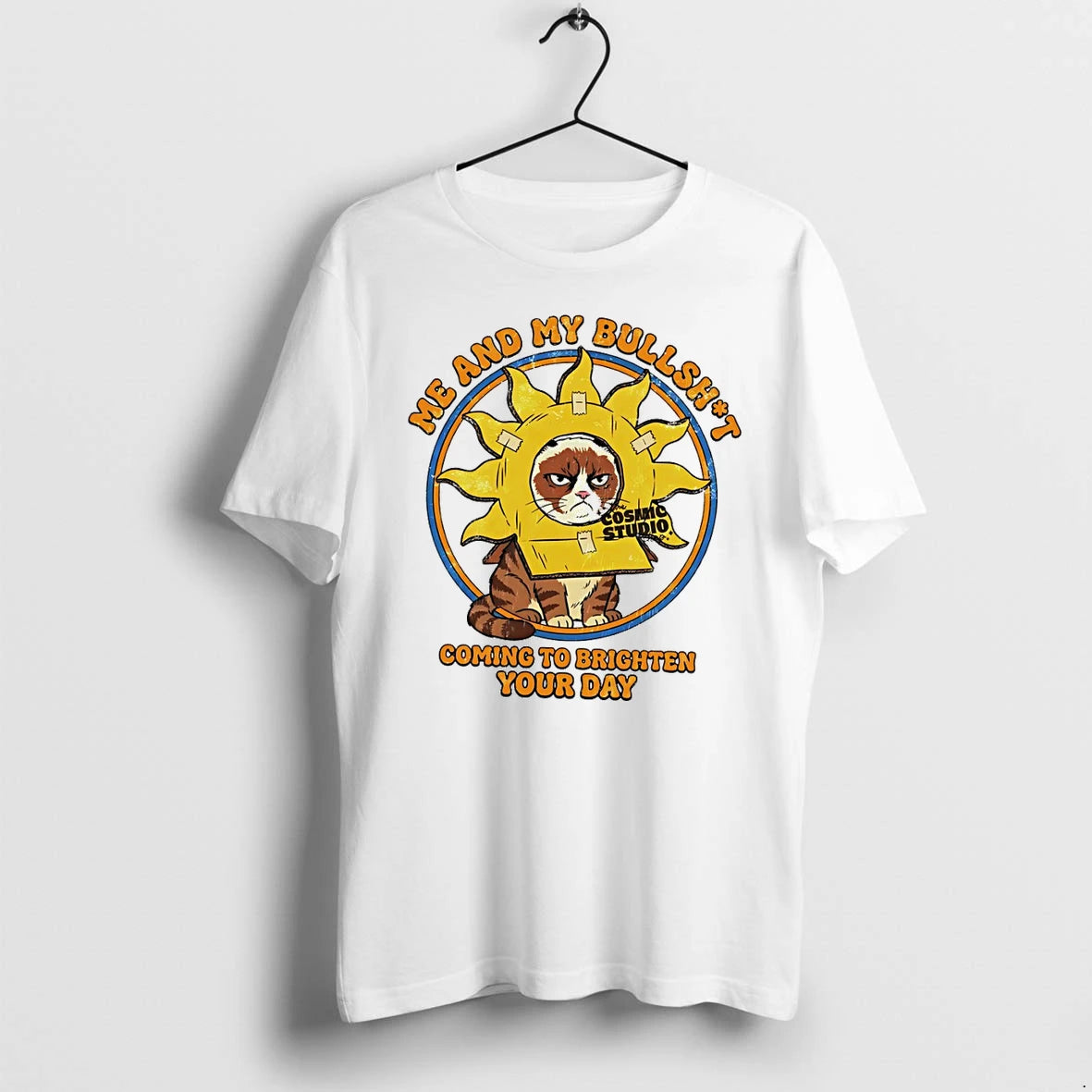 Classic Cat Me And My Bullshit Coming To Brighten Your Day Shirts Sweater
