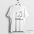 Classic Cats Little Brain Little Thoughts Graphic T-Shirts, Hoodie, Sweatshirt | AU01DripNestTees.com