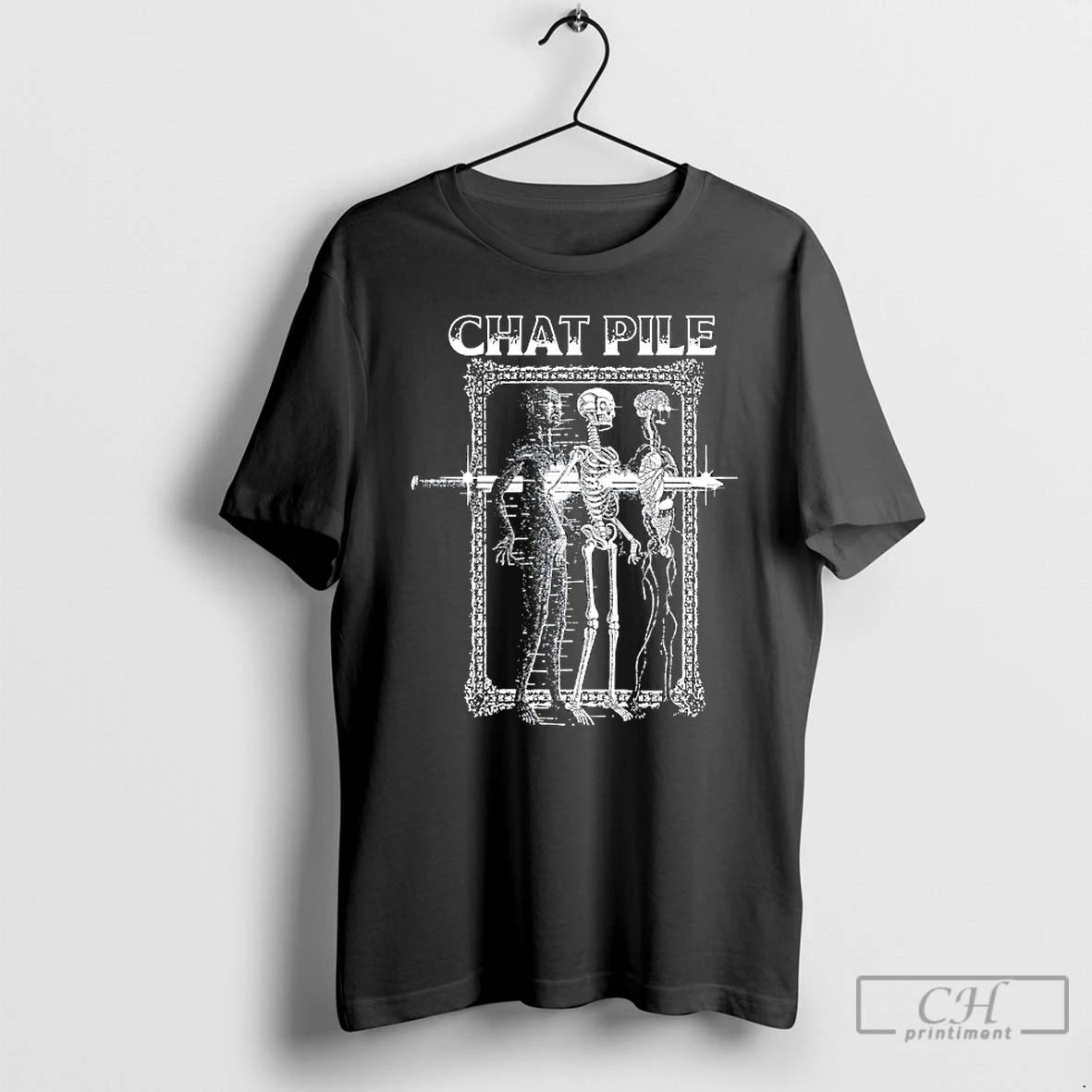 Classic Chat Pile Sword Skeleton T-Shirts, Hoodie, Sweatshirt | AU01DripNestTees.com
