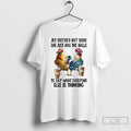 Classic Chicken Coffee My Sister Not Rude She Just Has The Balls To Say What T-Shirts, Hoodie, Sweatshirt