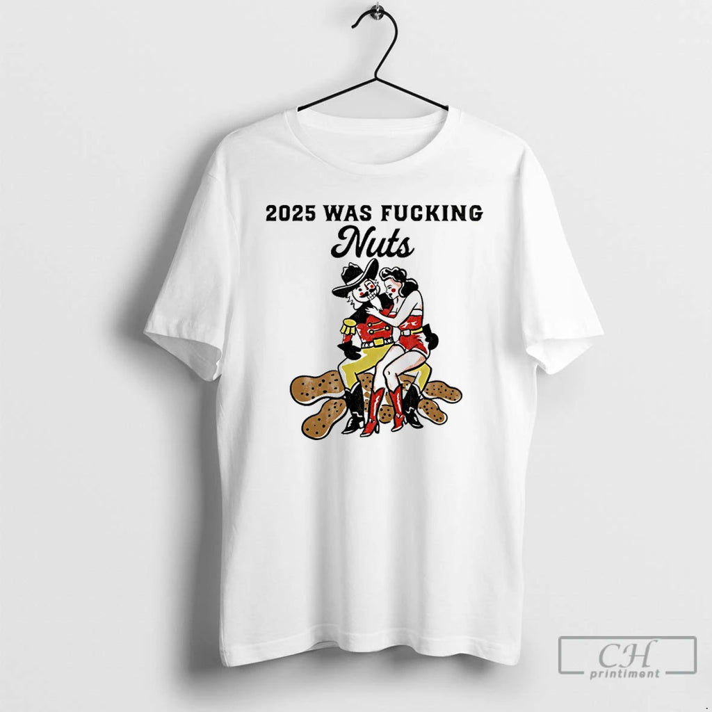 Classic Christmas 2025 Was Fucking Nuts Vintage T-Shirts, Hoodie, Sweatshirt | AU01DripNestTees.com