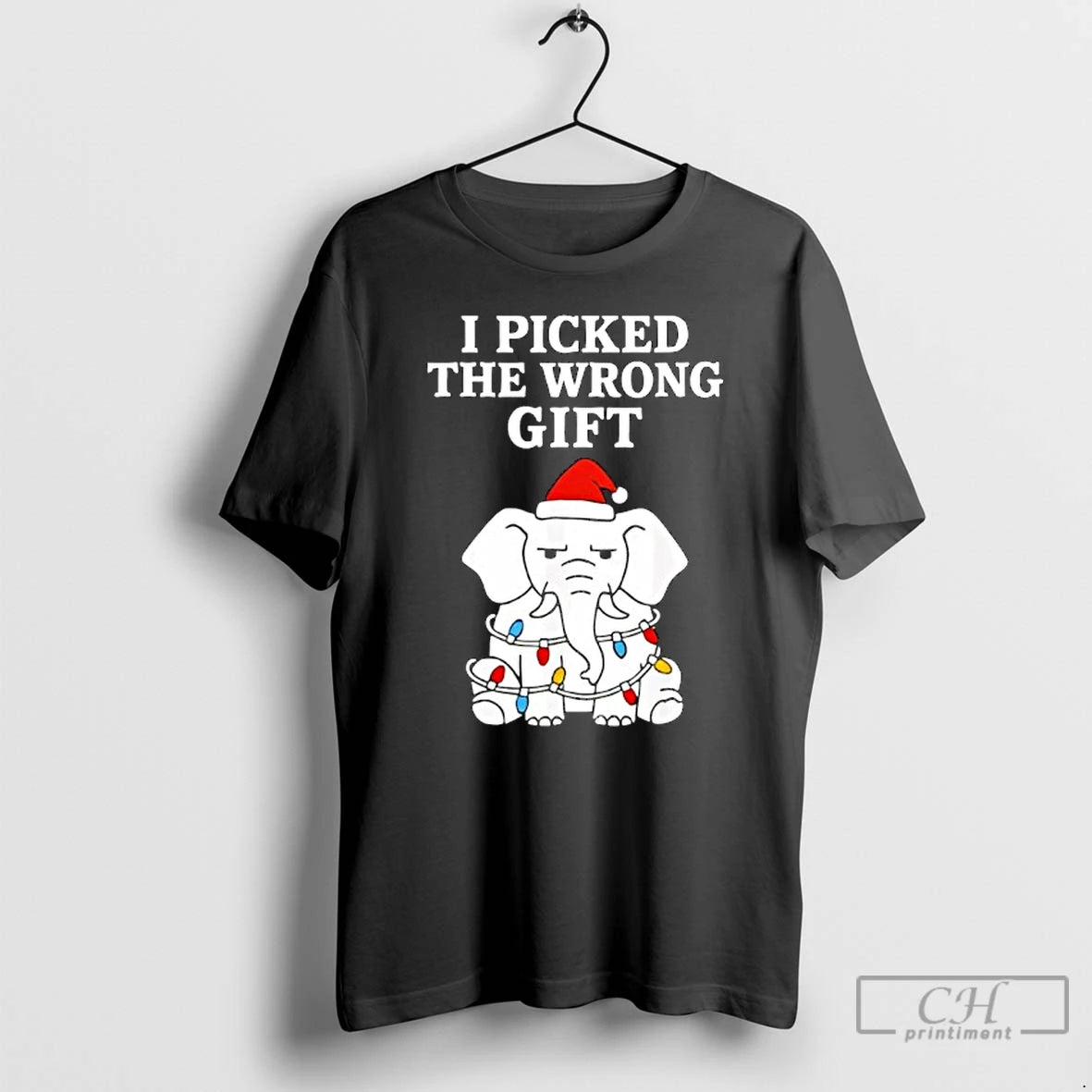 Classic Christmas Elephant I Picked The Wrong Gift T-Shirts, Hoodie, Sweatshirt | AU01DripNestTees.com