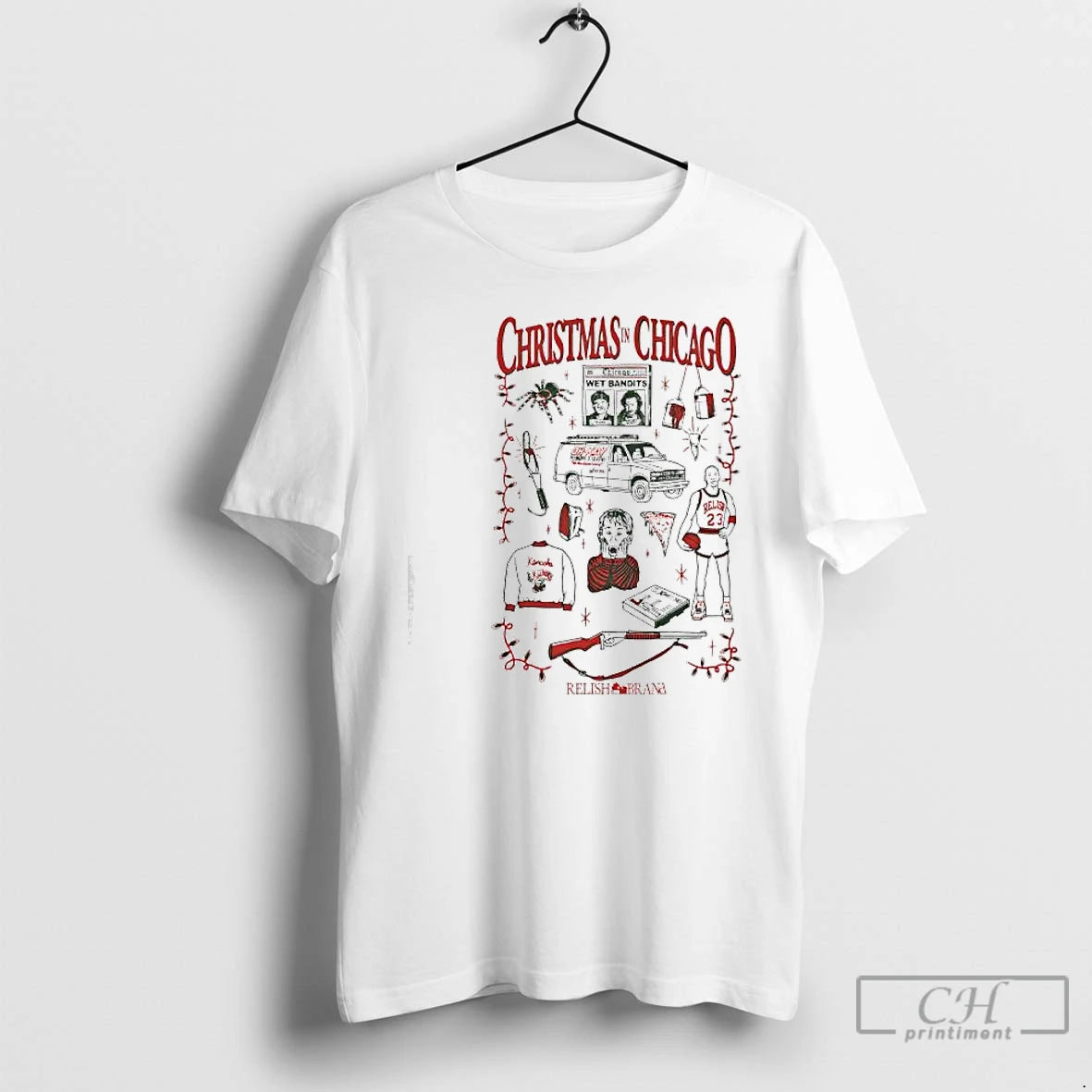 Classic Christmas In Chicago Mccallisters Ivory Garment Dyed T-Shirts, Hoodie, Sweatshirt | AU01DripNestTees.com