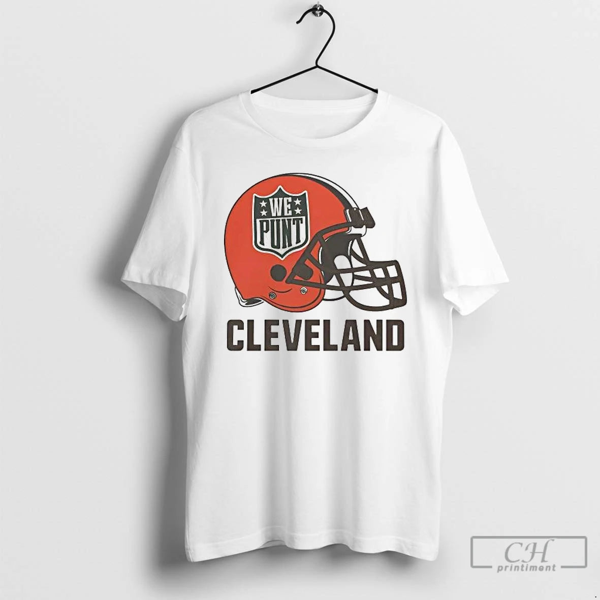 Classic Cleveland Browns Helmet We Punt T-Shirts, Hoodie, Sweatshirt | AU01DripNestTees.com