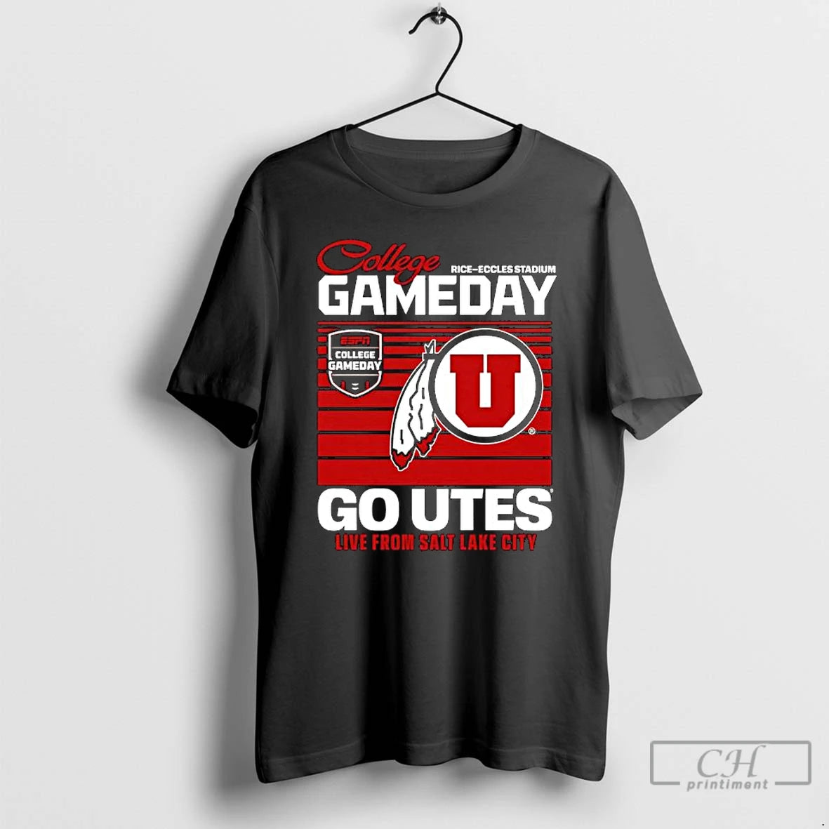 Classic College Gameday Rice Eccles Stadium Go Utes Live From Salt Lake City T Shirts Hoodie, Sweatshirt