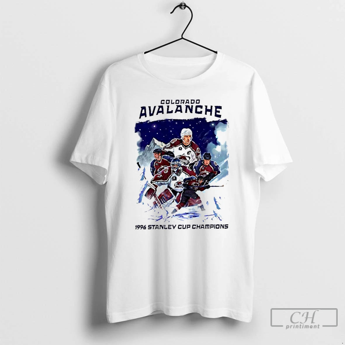 Classic Colorado Avalanche 1996 Stanley Cup Champions T-Shirts, Hoodie, Sweatshirt | AU01DripNestTees.com