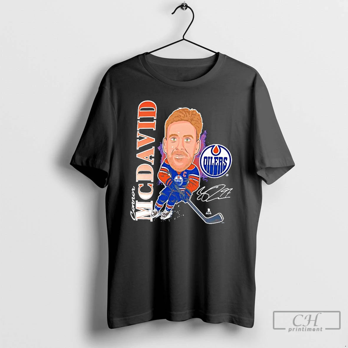 Classic Connor Mcdavid Edmonton Oilers Player Action Signature T-Shirts, Hoodie, Sweatshirt | AU01DripNestTees.com