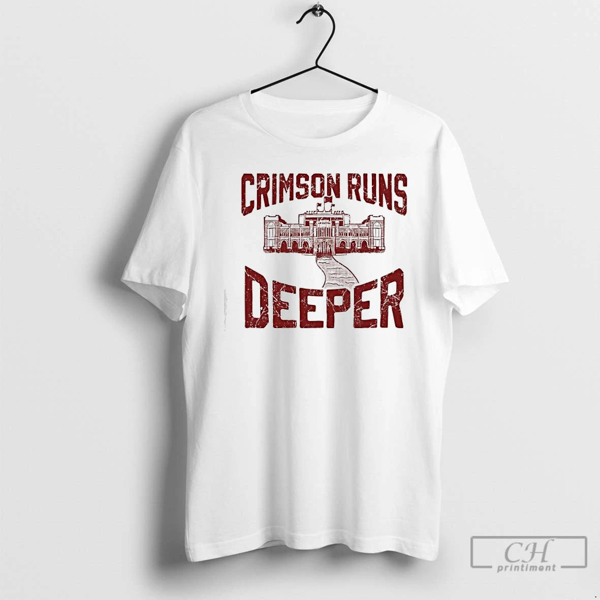 Classic Crimson Runs Deeper Vintage T-Shirts, Hoodie, Sweatshirt | AU01DripNestTees.com