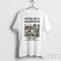 Classic Cuttin Nuts And Brandin Butts Latigo Cowboy Authentics T-Shirts, Hoodie, Sweatshirt | AU01DripNestTees.com