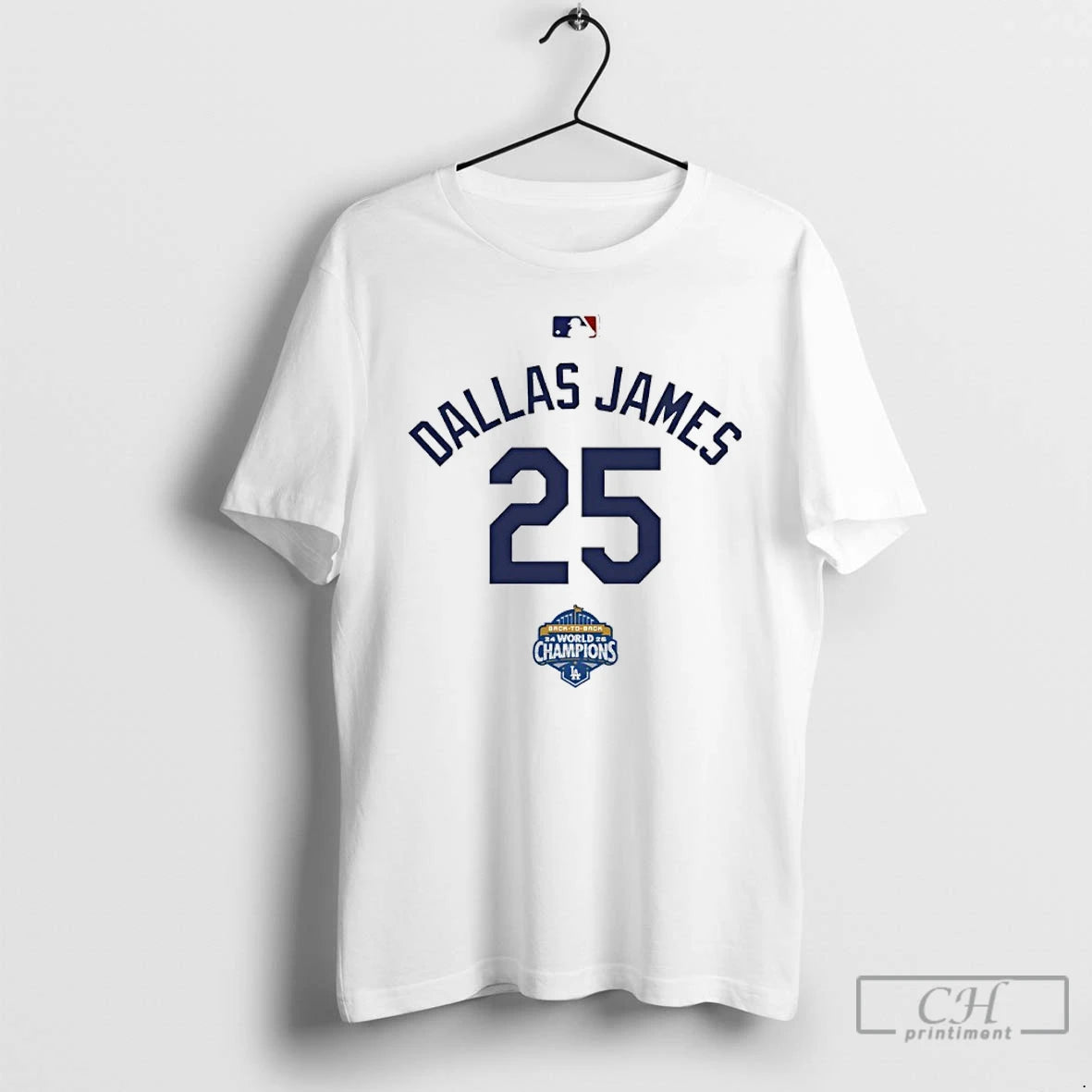 Classic Dallas James 25 Back To Back Champs World Champions T-Shirts, Hoodie, Sweatshirt | AU01DripNestTees.com