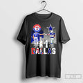 Classic Dallas Sports Teams Texas Rangers Dallas Cowboys Players Signatures T-Shirts, Hoodie, Sweatshirt
