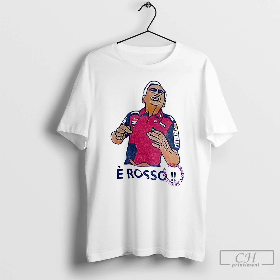 Classic Davide Tardozzi Grand Prix 250cc E Rosso Cartoon T-Shirts, Hoodie, Sweatshirt | AU01DripNestTees.com