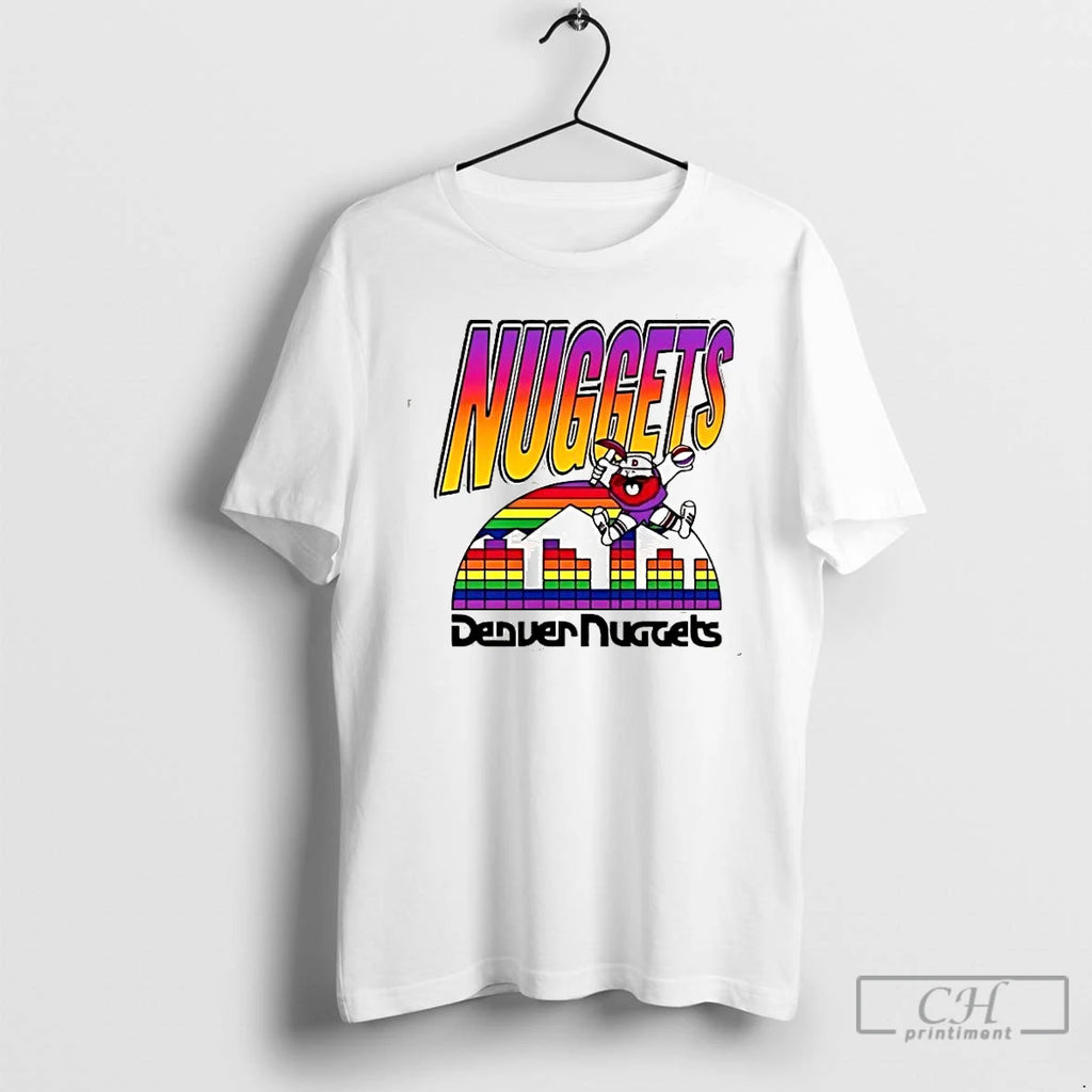 Classic Denver Nuggets Retro Champs Pride T-Shirts, Hoodie, Sweatshirt | AU01DripNestTees.com
