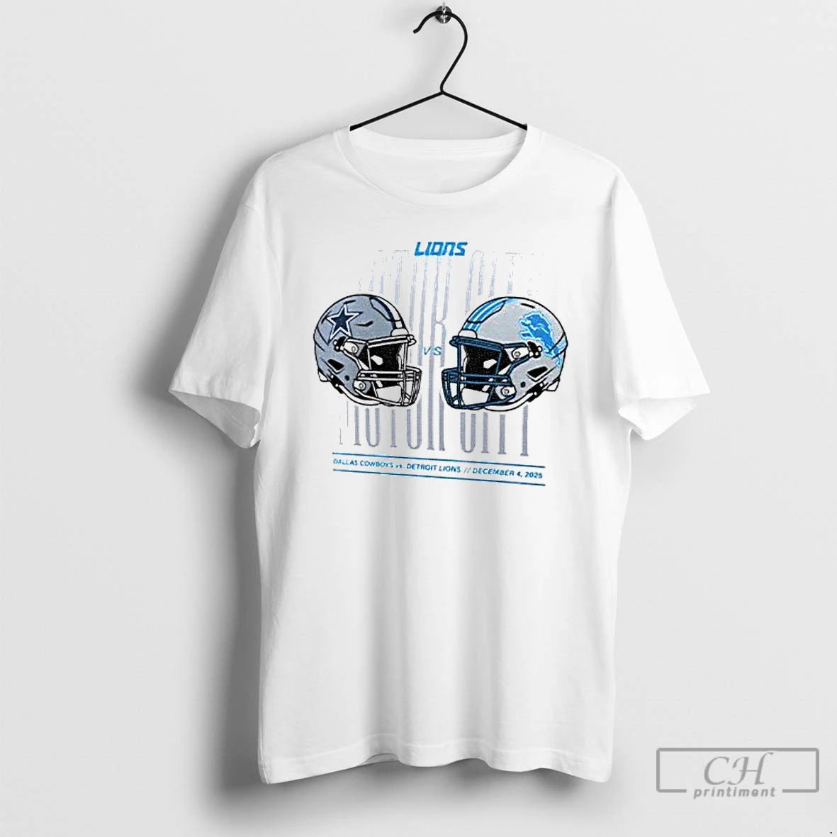 Classic Detroit Lions Vs Dallas Cowboys Helmet Matchup Motor City T-Shirts, Hoodie, Sweatshirt | AU01DripNestTees.com