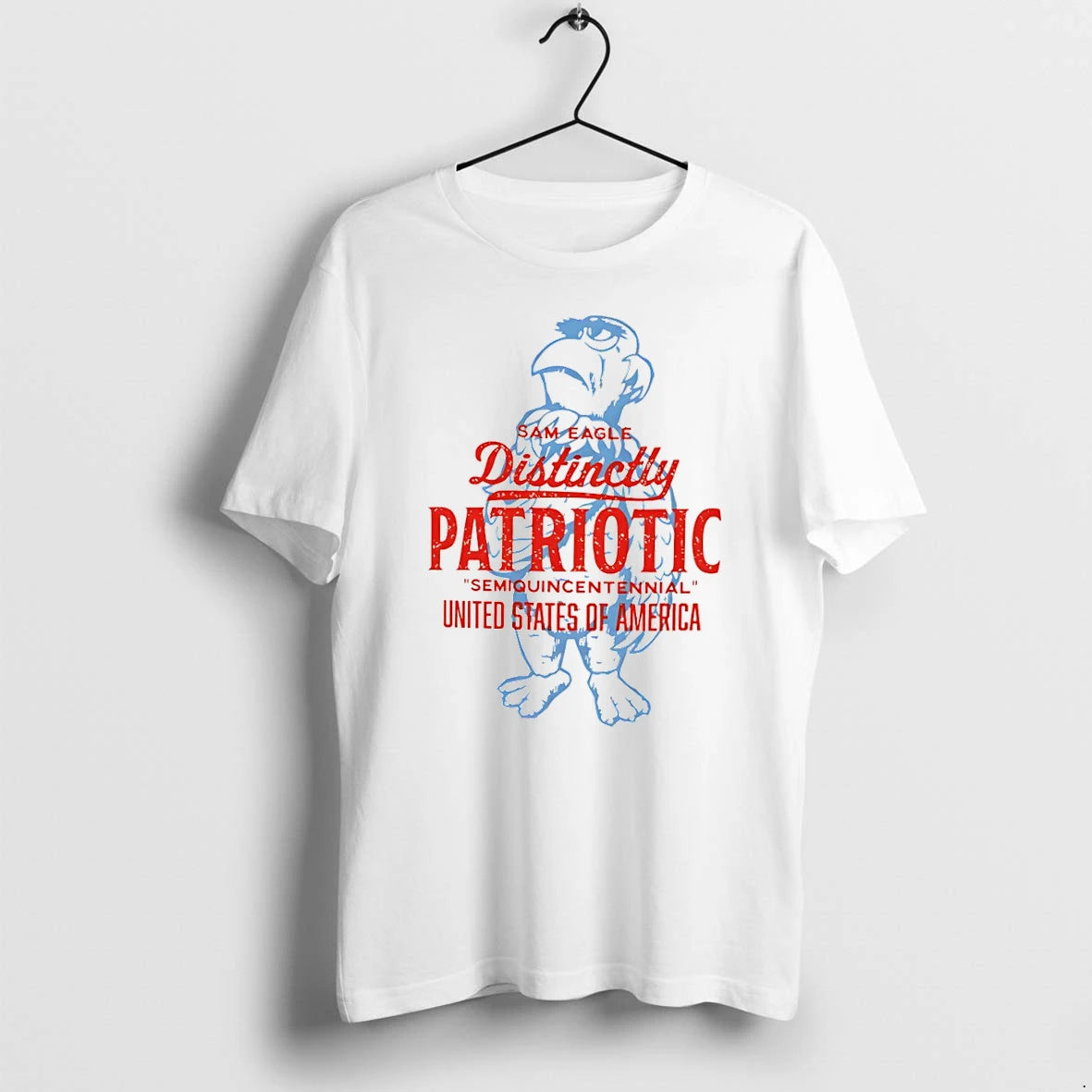 Classic Disney The Muppets Sam Eagle Distinctly Patriotic Semiquincentennial Usa Shirts Sweater