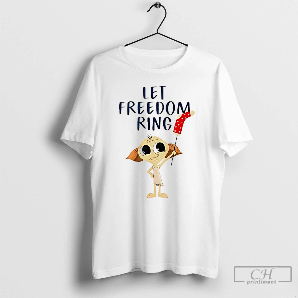 Classic Dobby Let Freedom Ring Cartoon T-Shirts, Hoodie, Sweatshirt | AU01DripNestTees.com