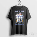 Classic Dodgers Freeman Roberts And Betts Back To Back 24 25 World Series Champions Signatures T-Shirts, Hoodie, Sweatshirt