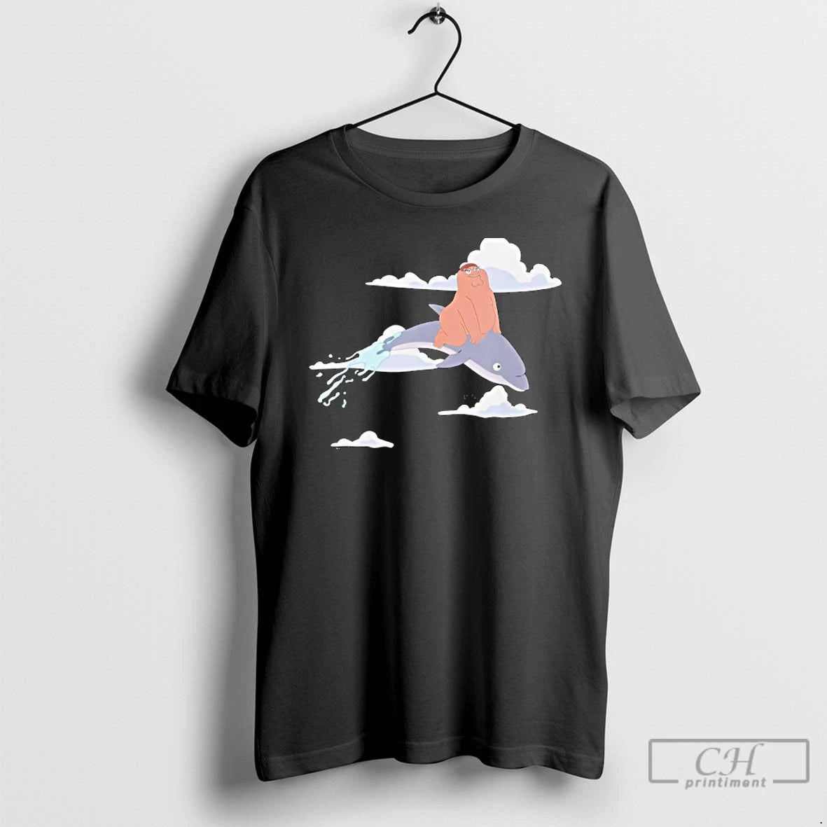 Classic Dolphin Ride Family Guy T-Shirts, Hoodie, Sweatshirt | AU01DripNestTees.com
