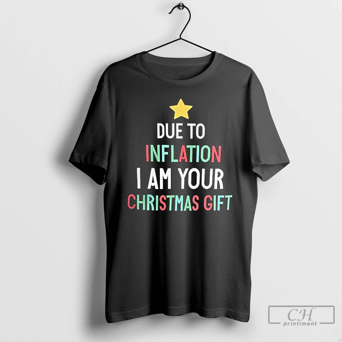 Classic Due To Inflation I Am Your Christmas Gift T-Shirts, Hoodie, Sweatshirt | AU01DripNestTees.com
